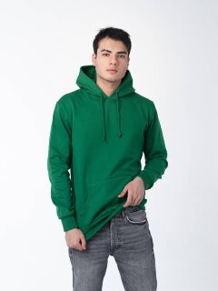 Светло-зелёное мужское худи